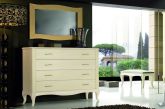 Cómoda espejo para dormitorio provenzal